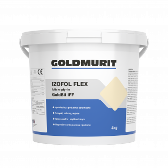 Folia w płynie Izofol Flex do wewnątrz i na zewnątrz Goldbit IFF - hydroizolacja 4kg