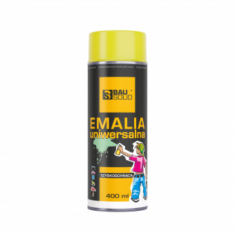 Emalia uniwersalna RAL 1021 - Żółta kadmowa  400ml
