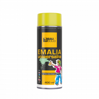 Emalia uniwersalna RAL 1023 - Żółty świetlisty  400ml