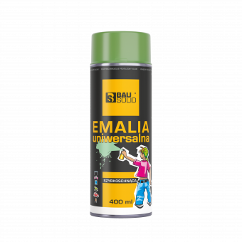 Emalia uniwersalna RAL 6002 - Zielona  400ml