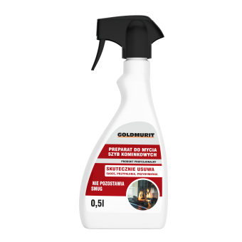 Preparat do mycia szyb kominkowych - atomizer 0,5l