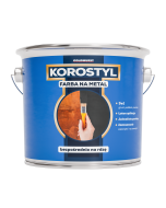 KOROSTYL Farba na Metal 3w1- Bezpośrednio na Rdzę Brązowy RAL 8016 2,5l PÓŁMAT
